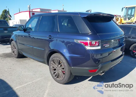 2017 Land Rover Range Rover Sport 5.0L V8 Supercharged/5.0L V8 Supercharged Dynamic z USA, uszkodzony, nr VIN SALWR2FEXHA178933